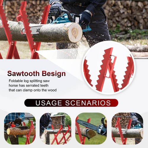 Foldable saw horse heavy - saw, duty