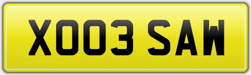 Unique van number plate - unique,