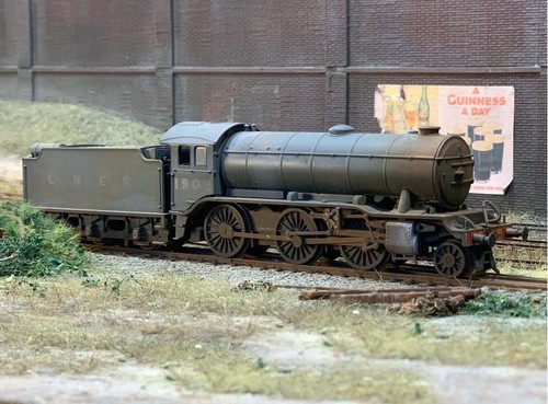 Gauge locomotive weathered - oo,