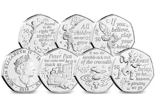 2019 isle man peter - man, 50p