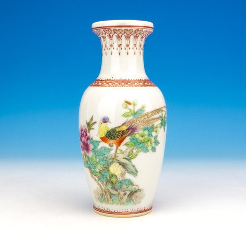 Vintage chinese porcelain - porcelain, vase