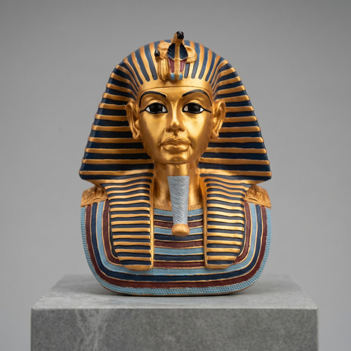 Tutankhamun mask replica - tutankhamun,