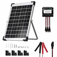 12V 10W 10Watt Solar Panel Kit