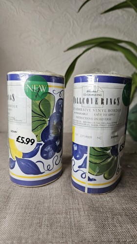 Wallpaper border blue - wallpaper,