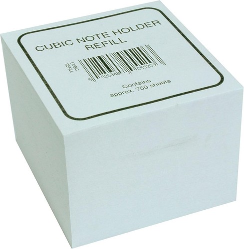 Cubic note holder refill - note,