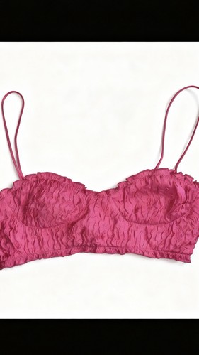 Vibrant hot pink cropped - hot,