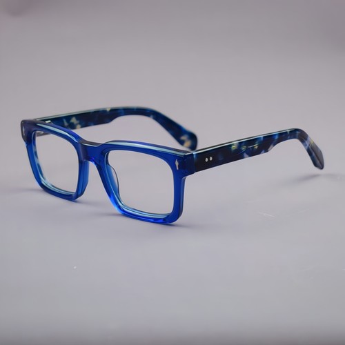 Retro blue oversize - oversize, square