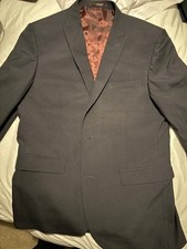 Mens Next Navy Slim fit Suit