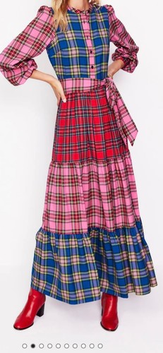 Boden alba check maxi - boden,