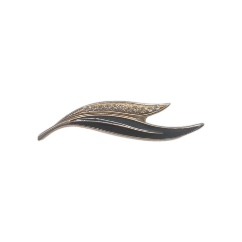 Beautiful black enamel twin - black,