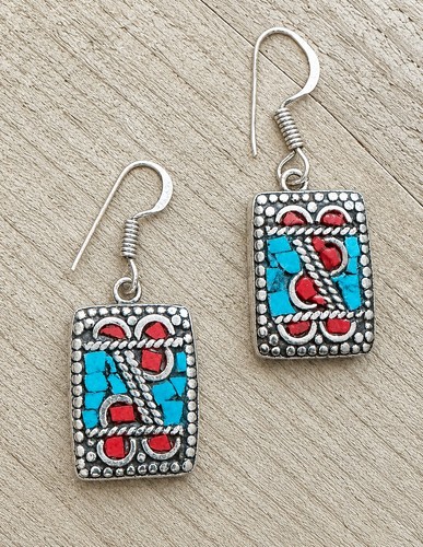 Tibetan turquoise red coral - tibetan,