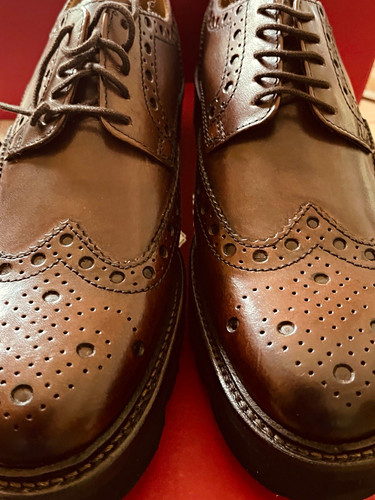 Grenson archie brown leather - brown,