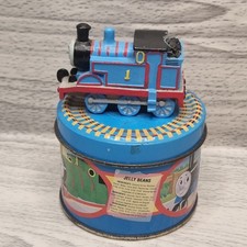  Britt Allcroft Round Thomas The Tank Engine & Friends Tin Storage Box