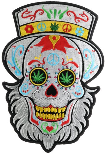 Top hat beard sugar death - top,