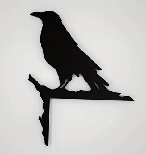 New black wood - , crow