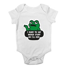 Funny Frog I Have to Say Weird