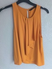 Zara mustard yellow sleeveless