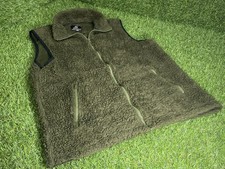 Fortis Sherpa Olive Gilet Bodywarmer Fleece Size Medium Carp Fishing ??