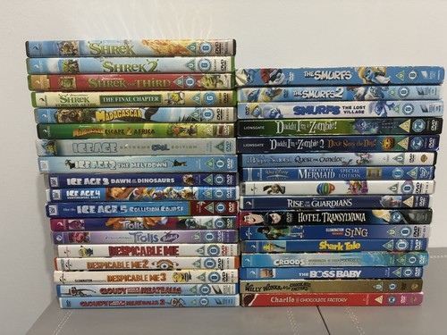 Kids dvds job - x, bundle