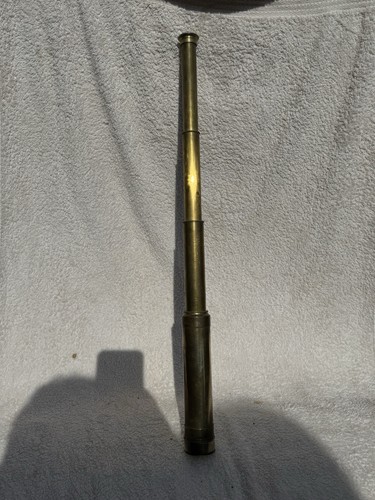 Antique telescope brass - antique, draw