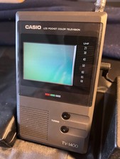 CASIO LCD Pocket Color Television (UHF) - Model TV-1400