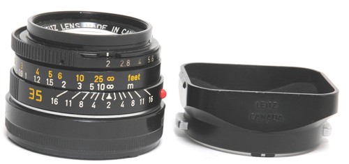 Leica 35mm summicron with - 2/35mm,