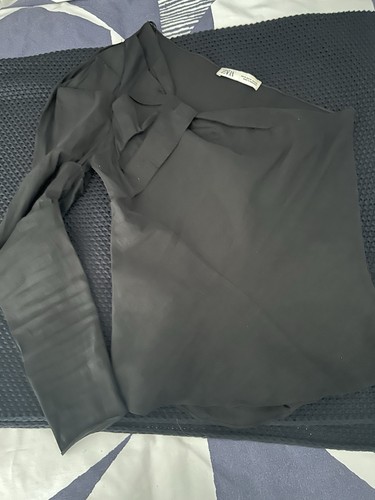 Zara black one shoulder - zara,