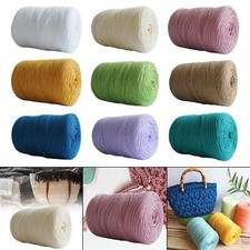 Knitting yarn, spaghetti yarn