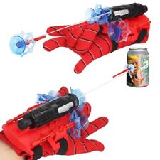Kids Spiderman Web Shooter Toy Cosplay Launcher Spider Silk Glove Wrist Launcher