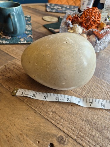 Decorative stone egg - stone,