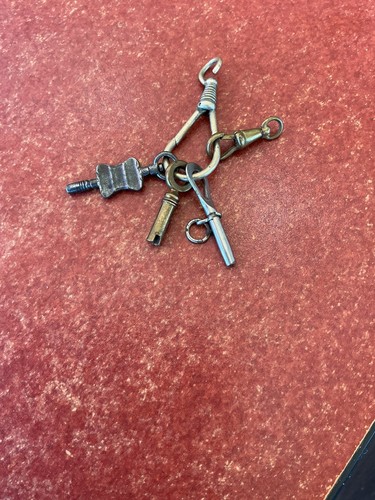 Old pocket watch keys estate - pocket,