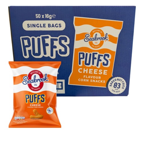 Seabrook puffs cheese - puffs,