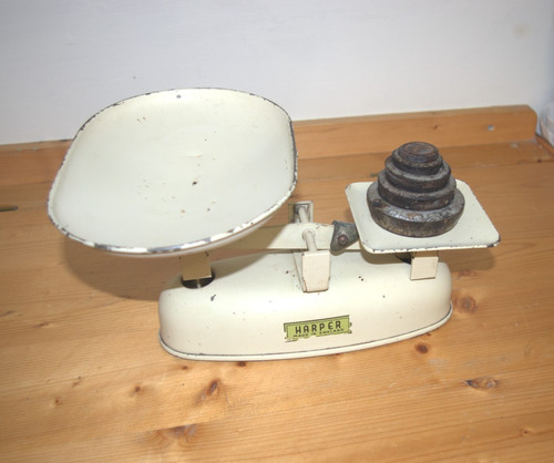 Vintage harper kitchen scales - kitchen,