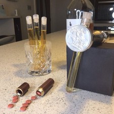 Walking/Gadget/Tippling Stick Top Of Handle Set With A George V1 Commemorative