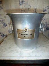 VINTAGE ART DECO STYLE TAITTINGER CHAMPAGNE BUCKET