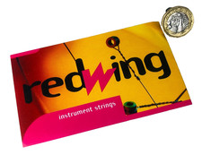 Sticker Decal Redwing Instrument Strings Guitars Music Vintage ra