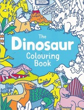 Dinosaur Colouring Book with Facts and How to pronounce the Names 64 Pages New
