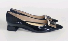 Hogl Low Heel Black Patent