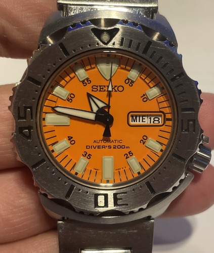 Seiko orange monster gen - orange,
