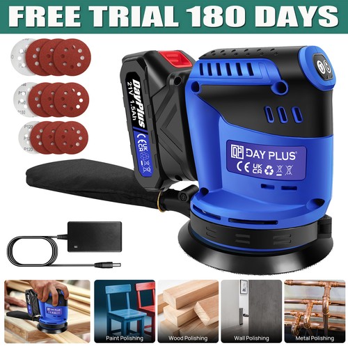 125mm cordless random orbital - 125mm,
