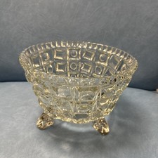 Vintage Artdeco Clear Glass