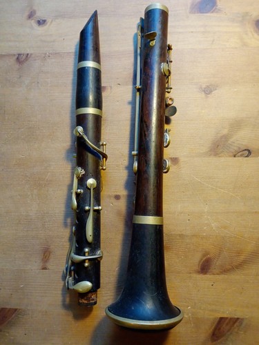 Antique clarinet instrument - clarinet,