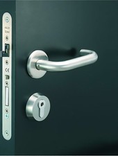 ASSA ABLOY EL560 Solenoid Lock 65/24mm with handles and door loop 