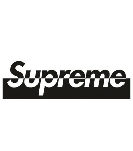 Supreme vinyl sticker - x, 4”