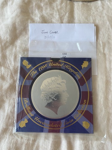 1998 royal mint brilliant - royal,
