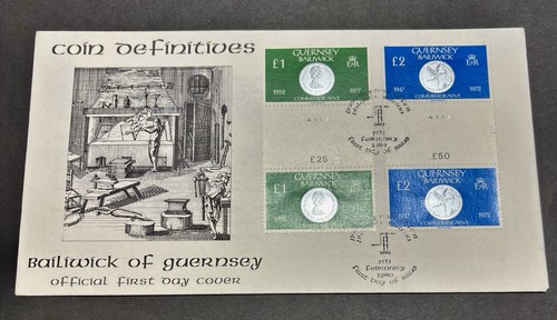 Guernsey 1980 set first - of, 3