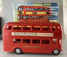 LINCOLN FRICTION DRIVE DOUBLE DECKER ROUTEMASTER BUS WORKING DAMAGE TO STEP