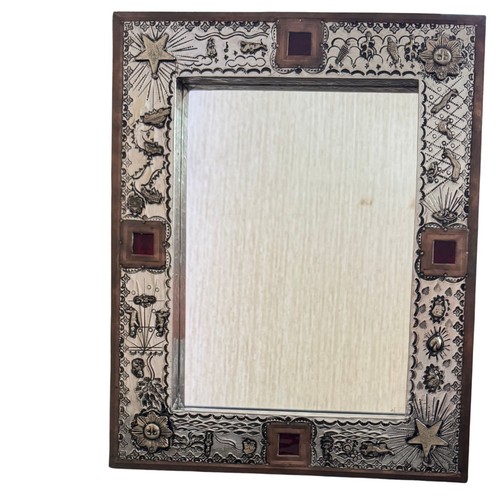 Vintage mexican milagro mirror - vintage,