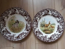 2 x Spode Woodland 27cm (1