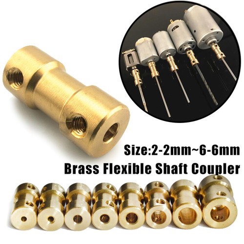 Brass coupling motor shaft - coupling,
